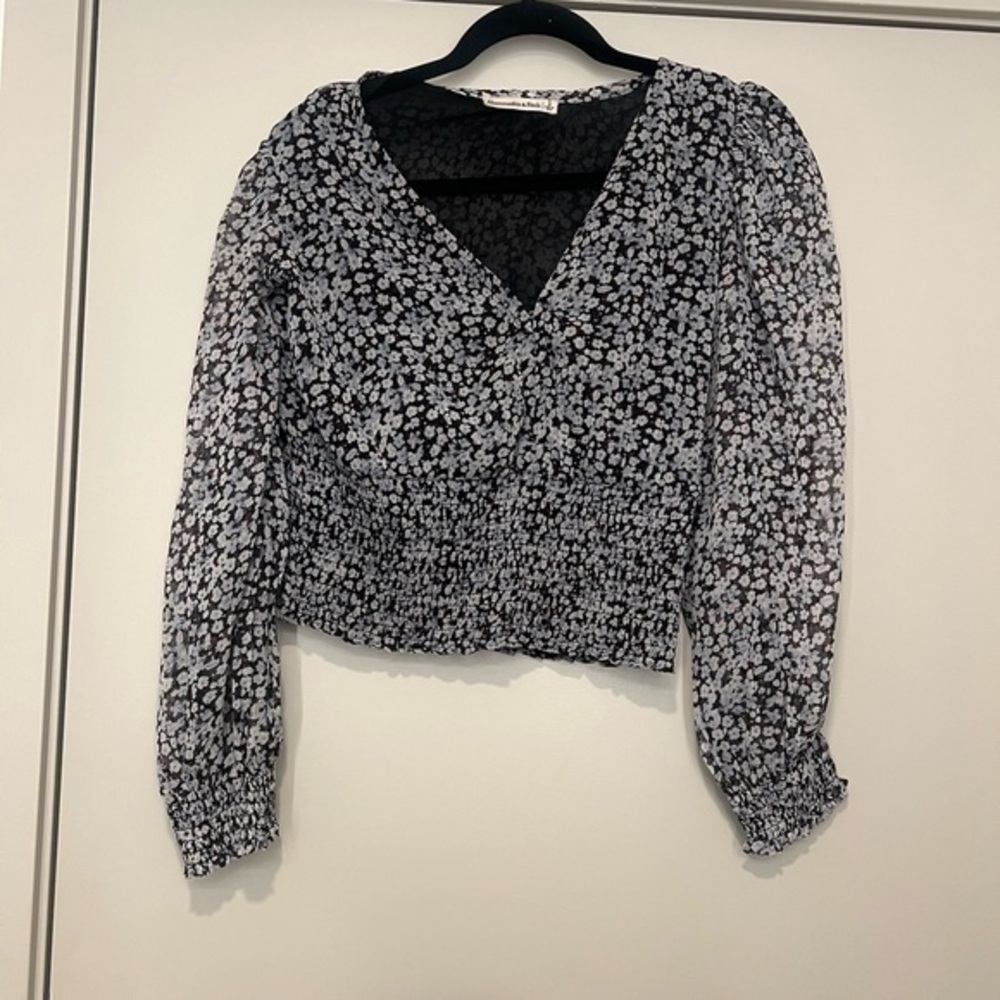 Abercrombie and Fitch floral blouse